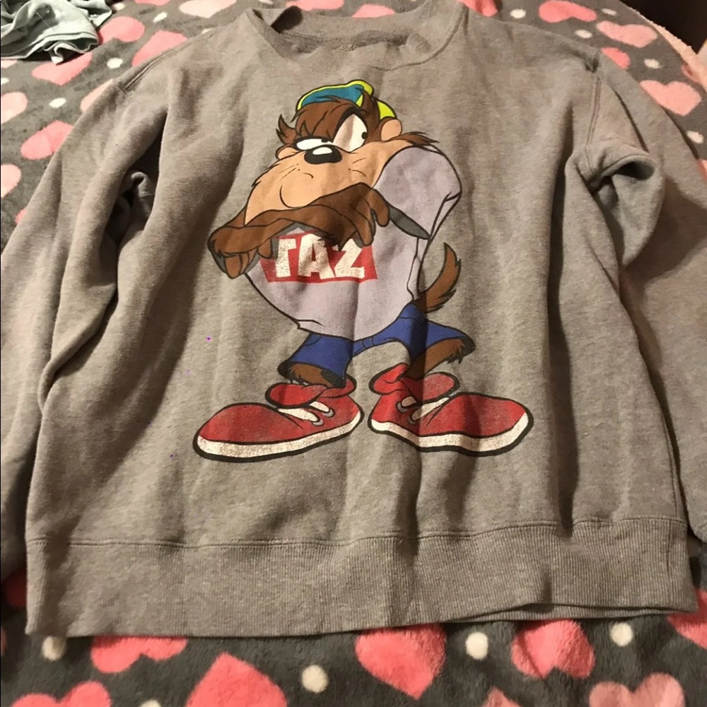 Looney tunes crew neck sweater